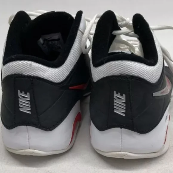 Nike Air Visi Pro Red White & Black Sneakers Size 9 Pre-owned Like New MSRP $119 - Picture 5 of 7